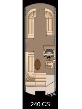 2014 Harris FloteBote Sunliner 240